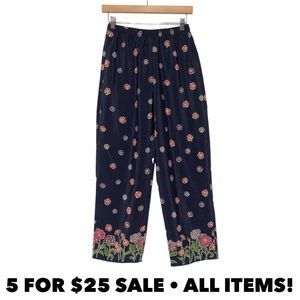 The Limited Floral Pull On Pants